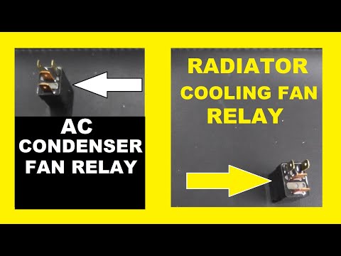 A/C Condenser Fan Relay and Radiator Cooling Fan Relay Testing and Replacement