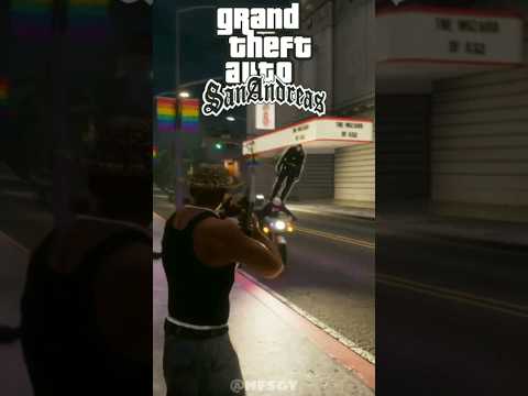 Evolution of "Aiming at police" in GTA Games! #shorts #gta #gta5 #evolution #aimbot