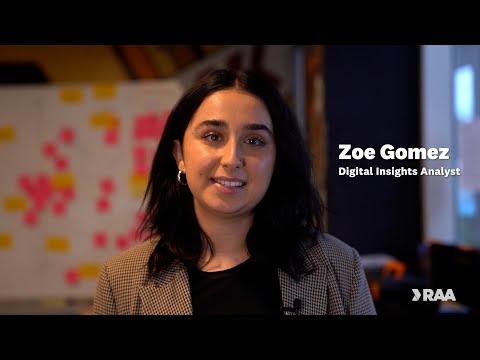 Meet Zoe, RAA Digital Insights Analyst