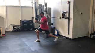 Matthew Ibrahim | ANCORE Split Stance 1-Arm Press