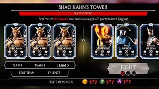 RELIC HUNT & SHAO KAHN TOWER ALL ENDINGS/REWARDS with SHAO KAHN- Last Bosses Towers  /Mkx Update1.16