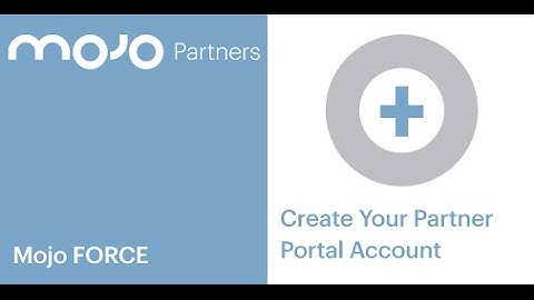 Create Your Partner Portal Account