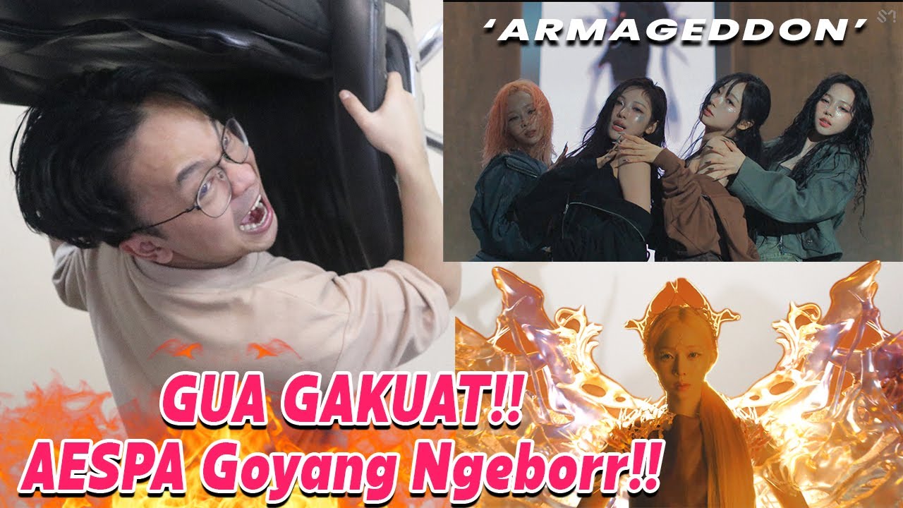 GUA NYERAH!! aespa - 'Armageddon' MV REACTION!!