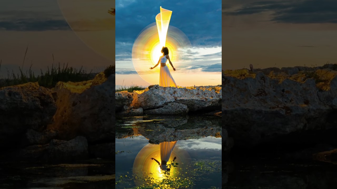Glowing Lakeside Masterpiece: Light-Painting in Puglia