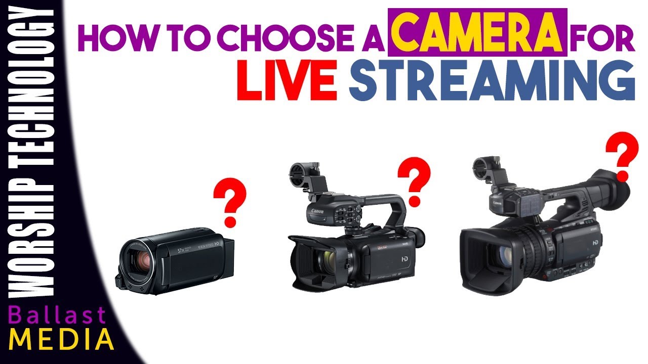 What Camera You Should Use for Live Streaming