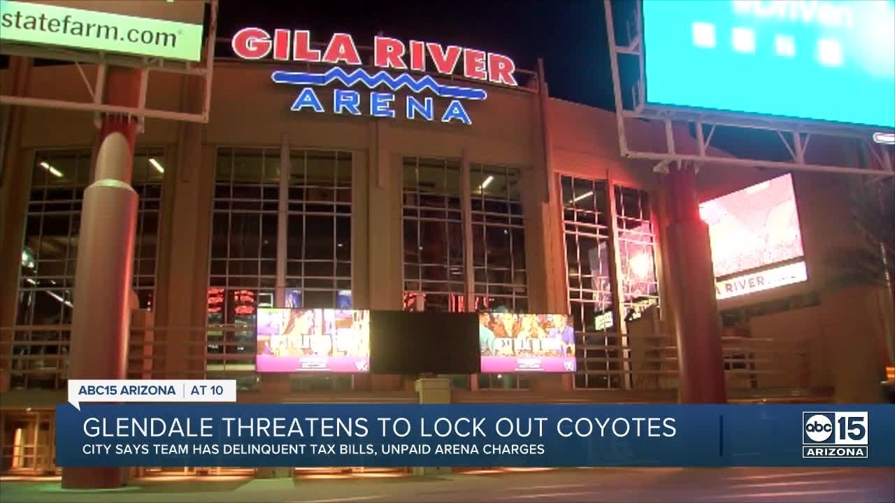 Gila River Arena: NHL's Arizona Coyotes could be locked out of their home  arena starting December 20 if bills aren't paid