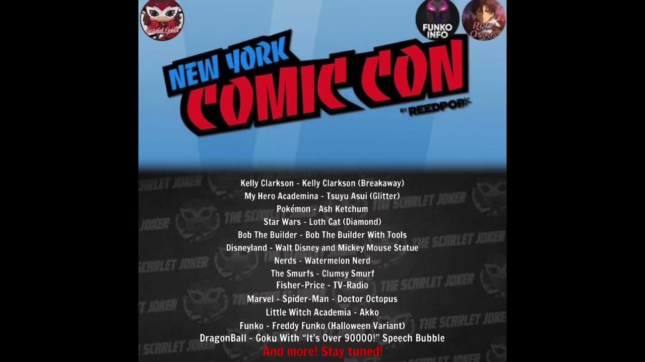 Funko Pops! NYCC 2025 Leaks Confirmed!!!! First Looks
