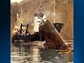  falklands war how the argentine submarine sante fe was raised