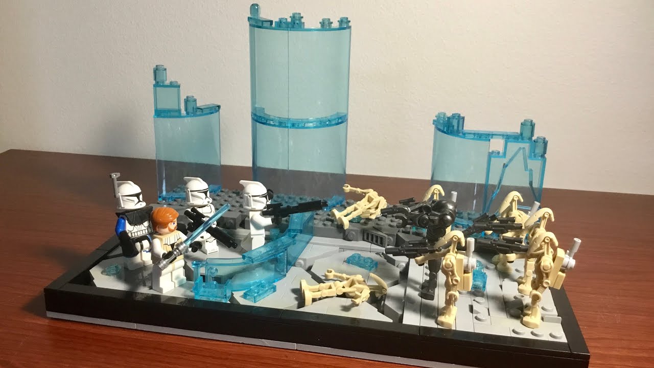 Detail abounds in this Clone Wars LEGO diorama - The Brothers Brick