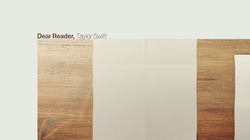 Taylor Swift - Dear Reader (Official Lyric Video)