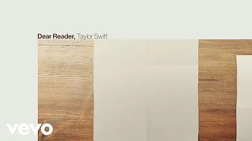 Taylor Swift - Dear Reader (Official Lyric Video)