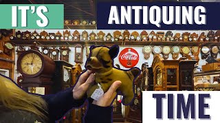 Time Travel in Antiques: A Clock Collector's Dream! Weil Antique Center of Allentown, PA