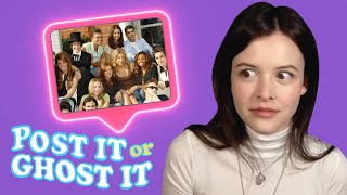 Ginny & Georgia's Sara Waisglass Ranks Degrassi & More '00s Trends | Post It Or Ghost It | Seventeen