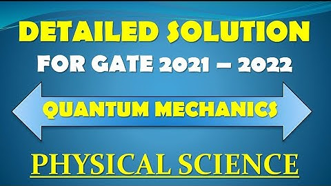 gate 2021 physics  all question solution