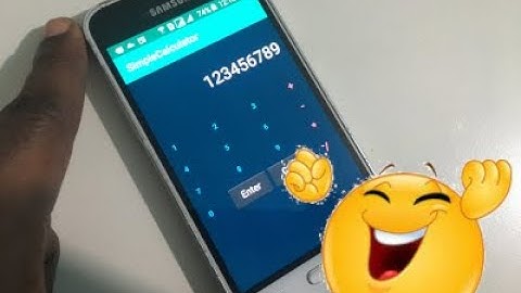 Ep 1 - How to build a calculator android app (using Android Studio)