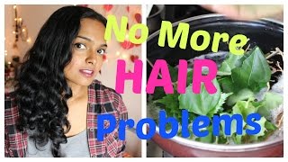 Ayurvedic Hair Oil For Dandruff, Hair Loss, Volume, Fast Hair Growth & Shiny Hair