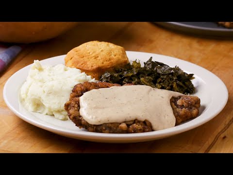 How To Make Country Fried Steak and Gravy • Tasty