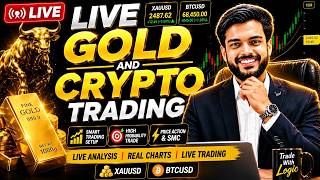 🔴LIVE GOLD TRADING /XAUUSD LIVE /BTCUSDLIVE #crypto #goldtrading #livetrading @Ashutosh_kumar_live