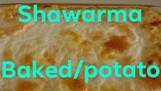 Shawarma/baked potato @DEVINEJOVENCHANNEL