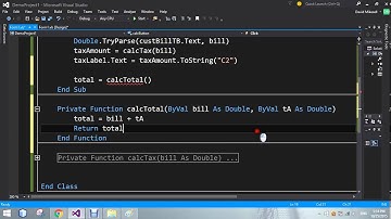 VB Functions   Calling to a Function with Two Parameters