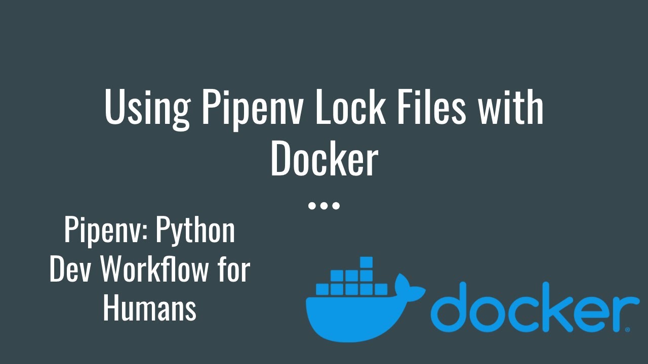 Pipenv Docker