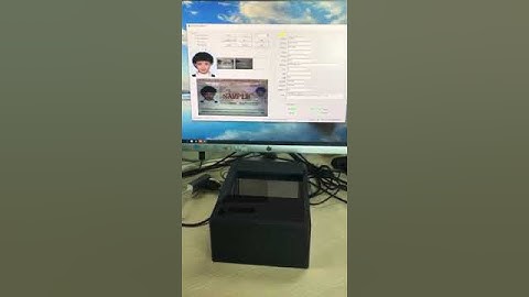 YUUSFJI Passport Scanner,Ultra-Thin Passport Reader,