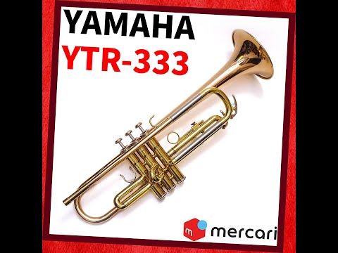 完売 メルカリ YAMAHA YTR-333 トランペット - YouTube