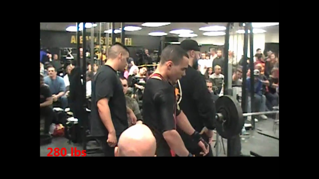 Anthony Grimaldi at the 2011 Albany Strength Powerlifting Championship