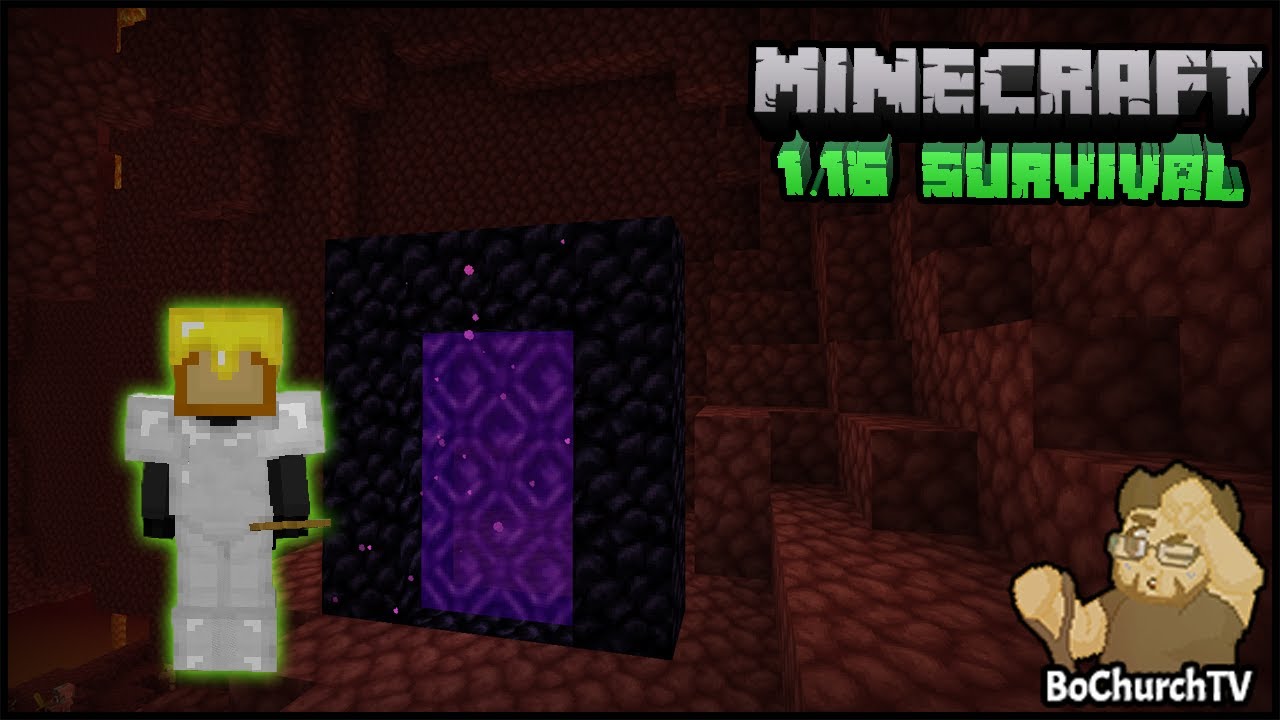 INTO THE NETHER | Minecraft 1.16 Survival Ep 3 - YouTube