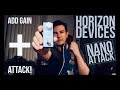 HORIZON DEVICES NANO ATTACK add gain and attack!  Demo by Pete Thorn