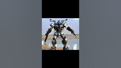 Bike to robot transformation Ai video