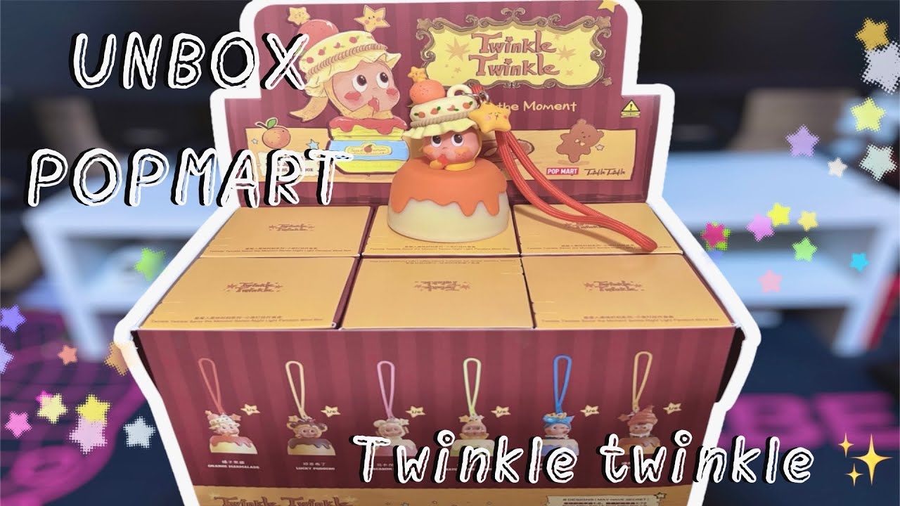 UNBOX : POPMART Twinkle Twinkle Savor the Moment Series-Night
