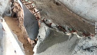 Repairing Old Cement Slabs with Mini Concrete | Easy DIY Concrete Fix for Cracks &amp; Damage