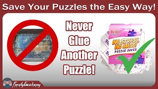 Best Way to Save Puzzles, Don't Use Puzzle Glue Ever Again! screenshot 3