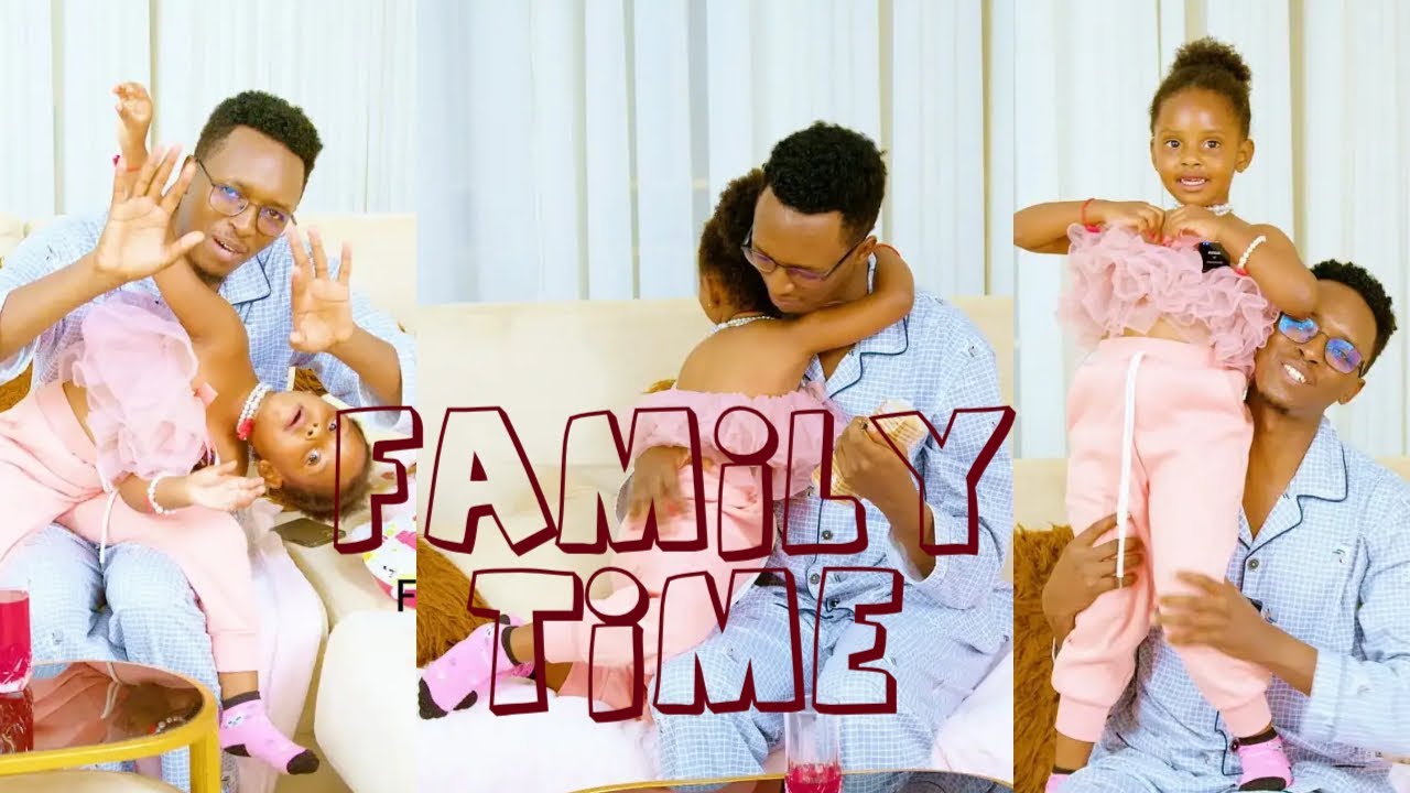 Family Time : HAHIYE KWA PAPA NA AMORA  💕 AMORA ATSINZE PAPA WE  | Fleury & Jannet