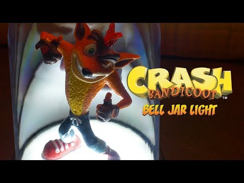 Crash Bandicoot Bell Jar Light | Paladone