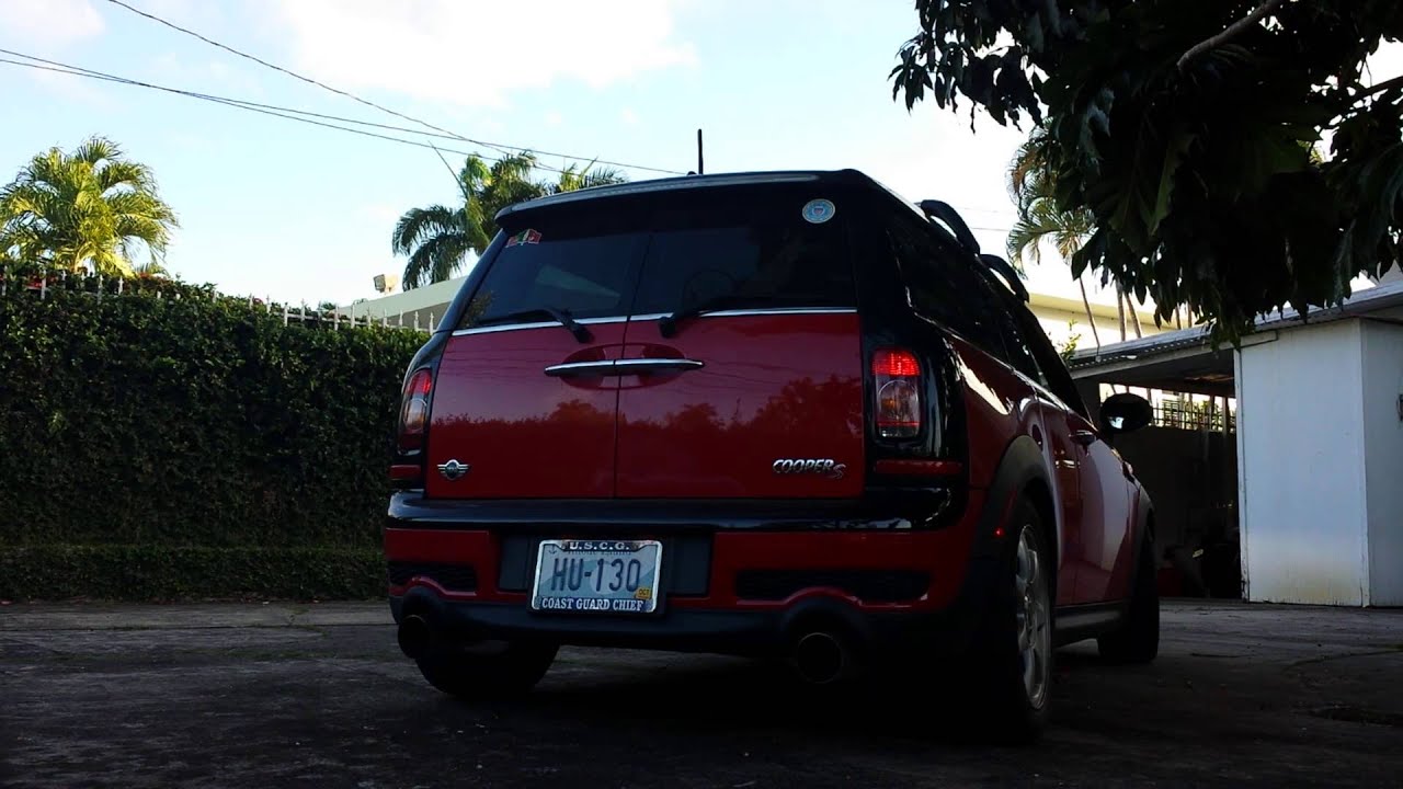 Mini Cooper Clubman S R55 OBX Downpipe & magnaflow - YouTube