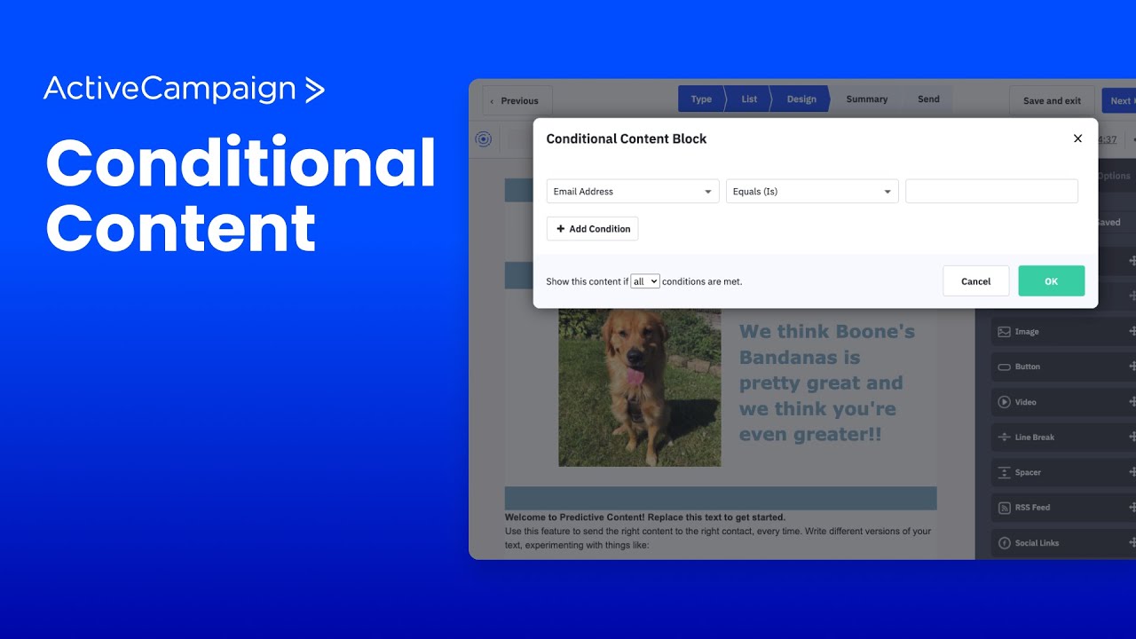 Let's Learn: Conditional Content in Emails - YouTube