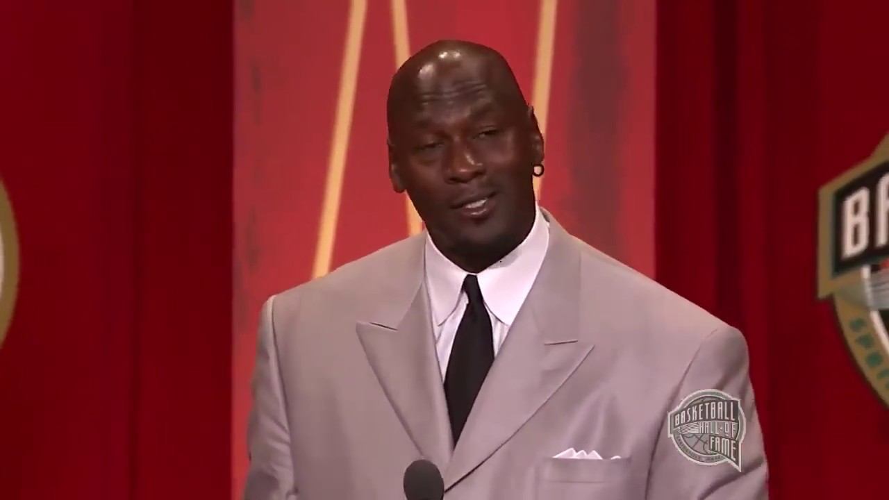 michael jordan hall of fame year