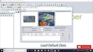 Rectify/Georeference google earth image using Global mapper