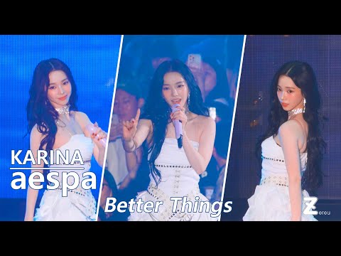 4K] 250829 KARINA 카리나 - Better Things | aespa LIVE TOUR