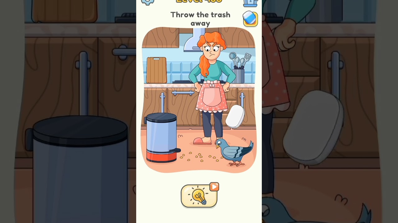 Throw the trash away Dop 5 Level 483 