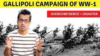 Ep#5: Gallipoli Campaign of World War 1 in Hindi: Why Did Allied Invasion of Ottoman Empire Fail?