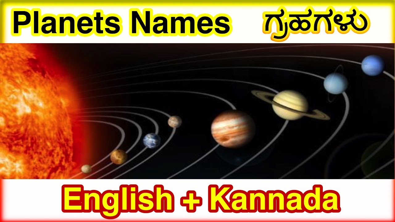 Learn of Solar Names English