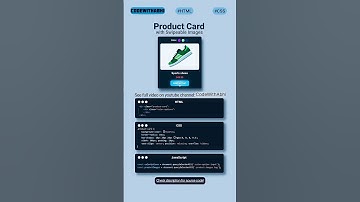 Sopping website product card #trending #coding #frontendcourse #shorts #youtubeshorts #htmlcss #js