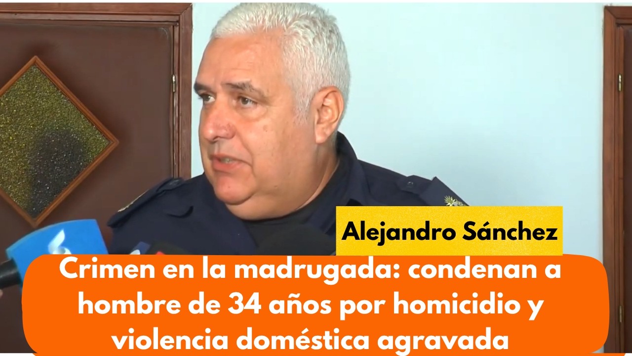 Crimen en la madrugada: condenan a hombre de 34 años por homicidio y violencia doméstica agravada