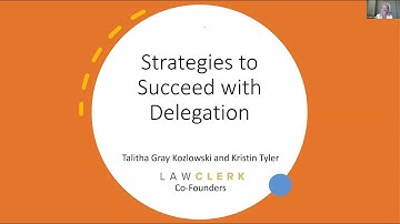 Strategies to Succeed with Delegation