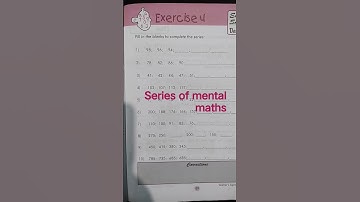 #Series of mental maths 👍 #class 3 and 4 😱 #Dav tutorial