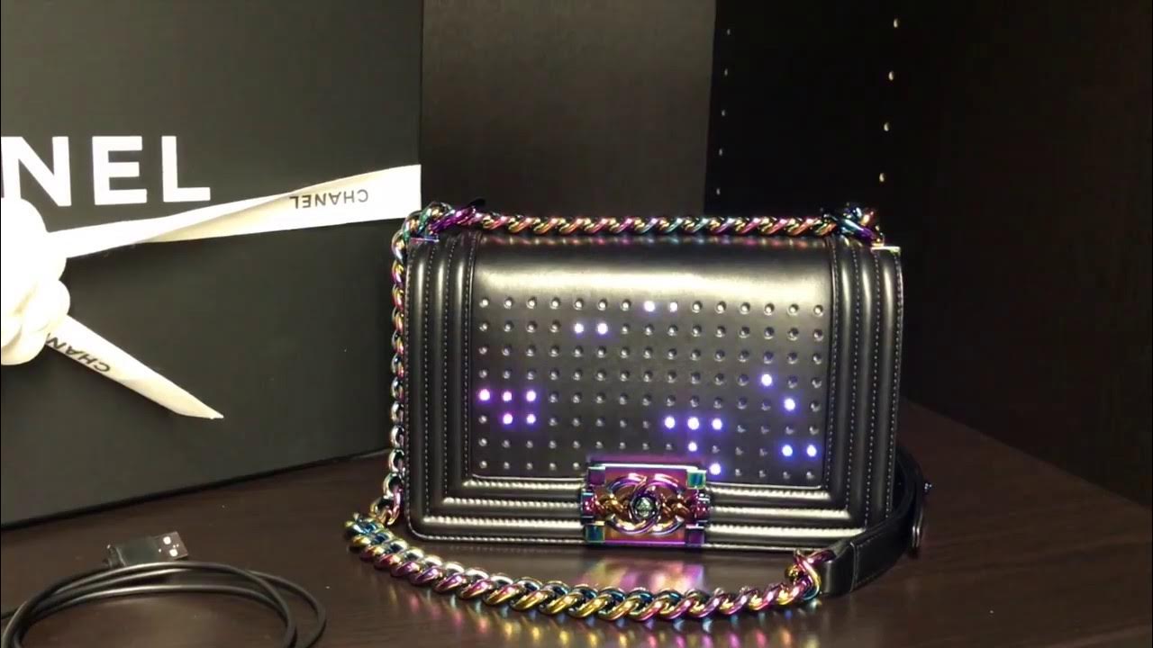 Chanel LED Boy Bag - YouTube