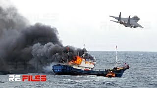 Brutal Attack! China Coast Guard Hit Illegal US Ally Vessels near Philippine Water